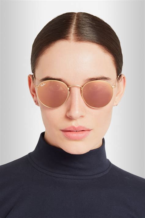 large round metal frame sunglasses